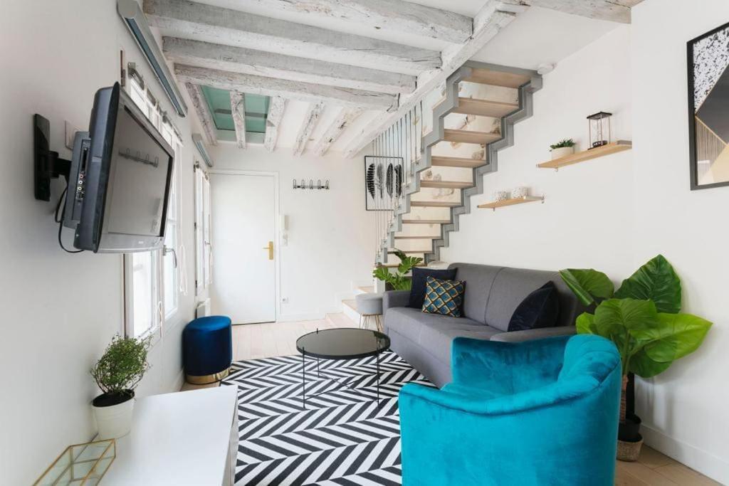 Central Appartement - Sentier Paris Eksteriør billede